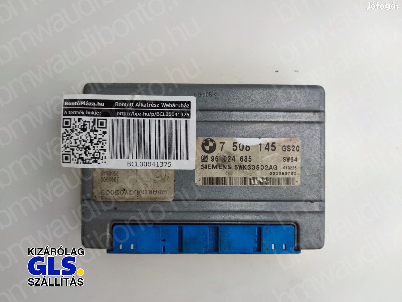 BMW 3 (E46) 316 i Automataváltó vezérlőegység/modul (7508145)
