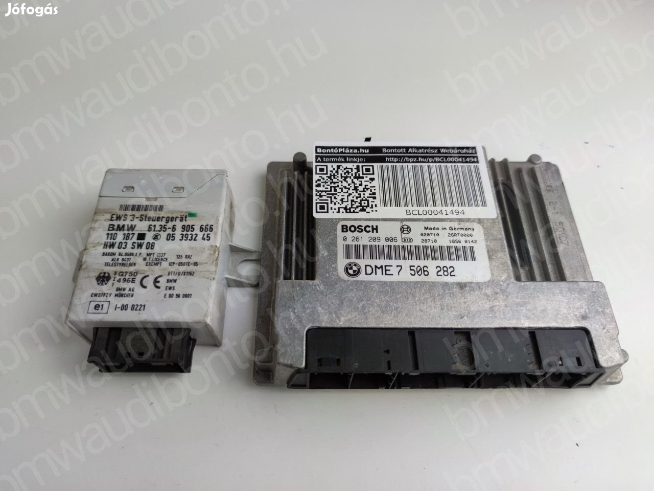 BMW 3 (E46) 316 i Motorvezérlő egység/modul (ECU) (7506282)