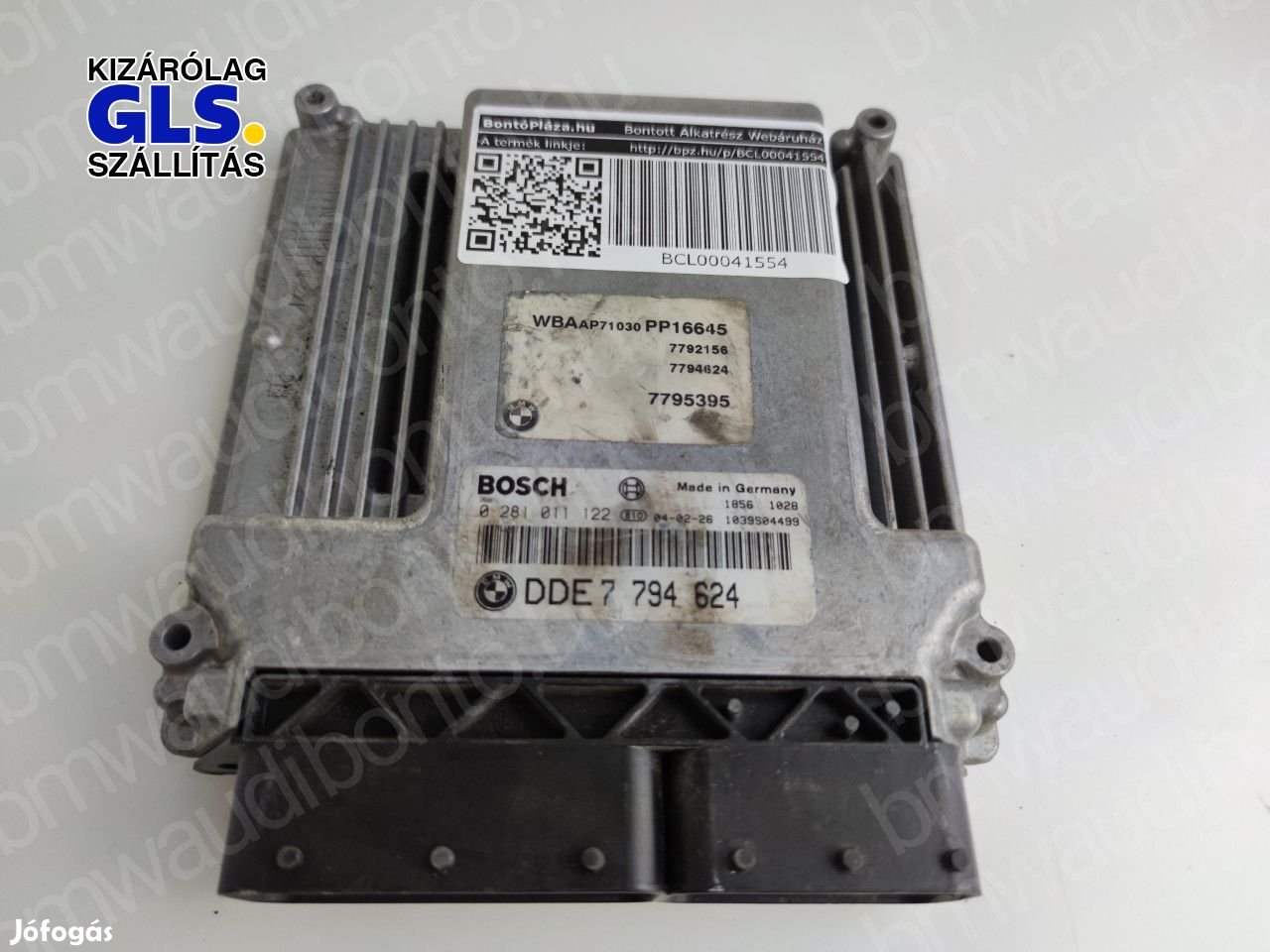 BMW 3 (E46) 320 d Motorvezérlő egység/modul (7794624, 13617794624)
