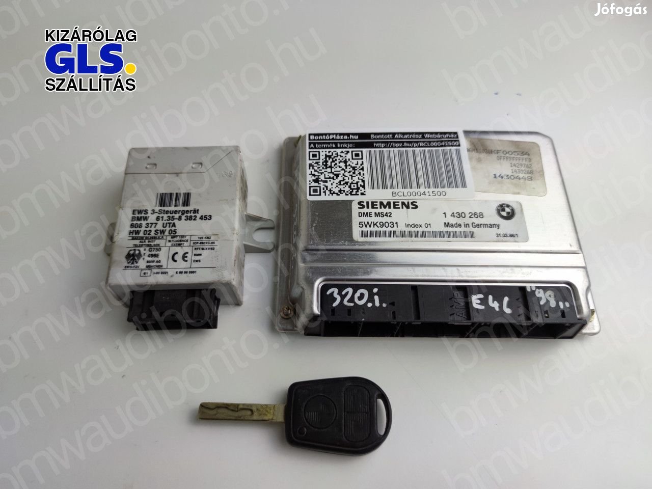 BMW 3 (E46) 320 i Motorvezérlő egység/modul (ECU) (1430268)