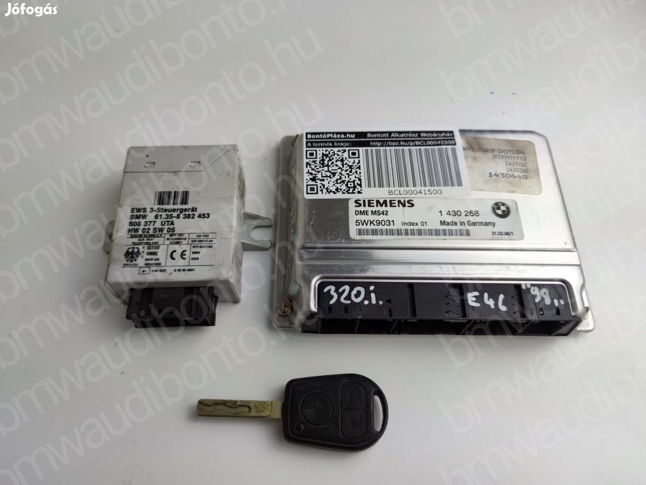 BMW 3 (E46) 320 i Motorvezérlő egység/modul (ECU) (1430268)