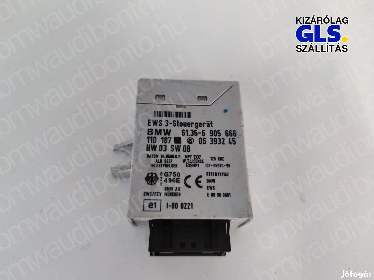 BMW 3 (E46) EWS vezérlőegység/modul (6905666, 61356905666,