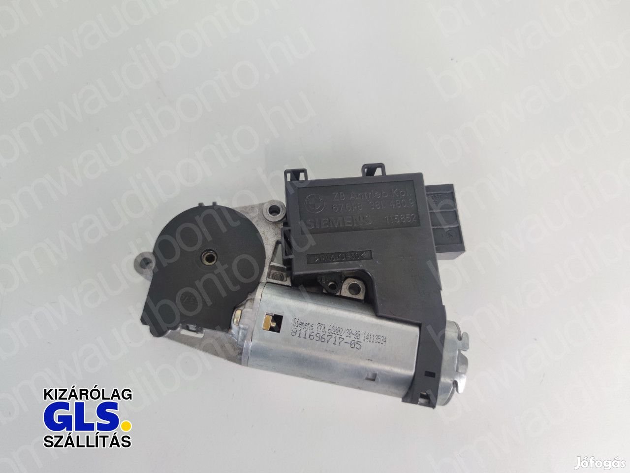 BMW 3 (E46) Napfénytető motor (8381480, 67618381480)