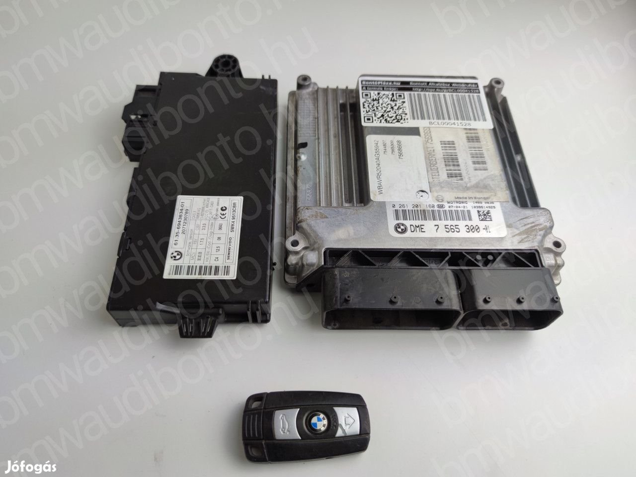 BMW 3 (E90) 318 i Motorvezérlő egység/modul (7565300, 12147565300)