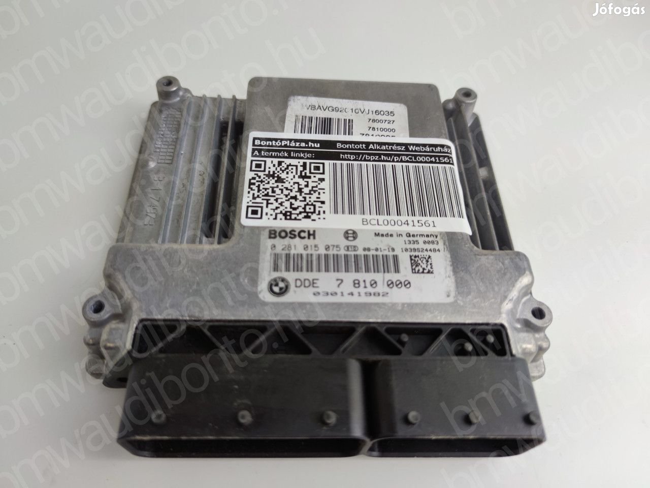 BMW 3 (E90) 320 d Motorvezérlő egység/modul (7810000)