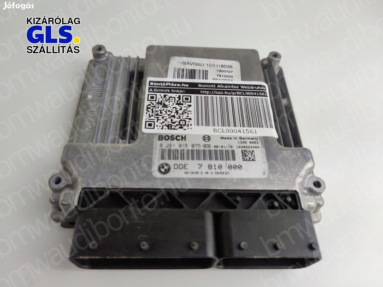 BMW 3 E90 320 d N47D20A Motorvezérlő egységmodul 7810000