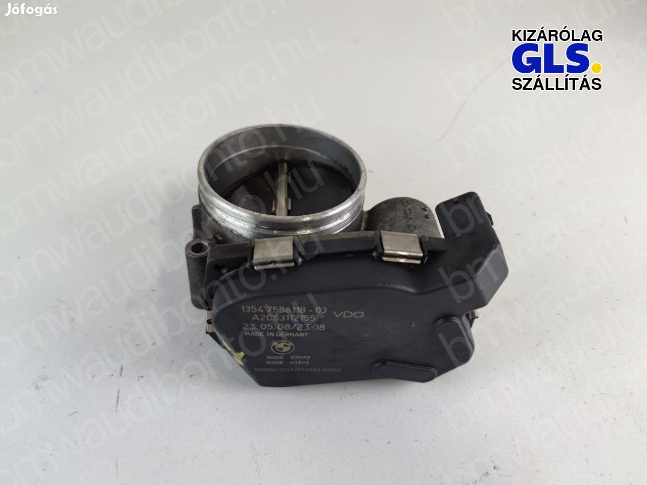 BMW 3 E90 325 i N52 Fojtószelep elektromos 7556118,