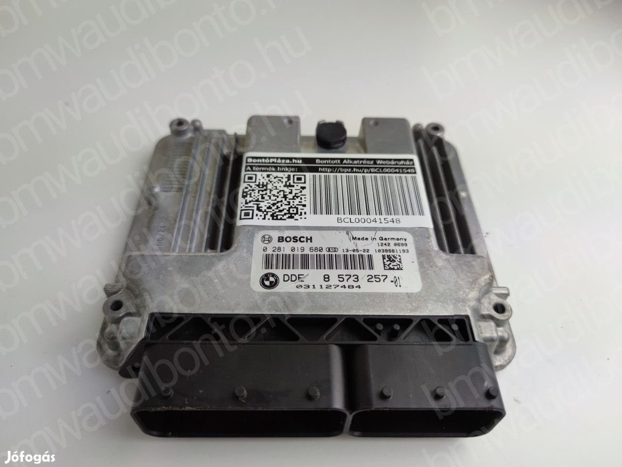BMW 3 (F30, F80) 320 d Motorvezérlő egység/modul (8573257,