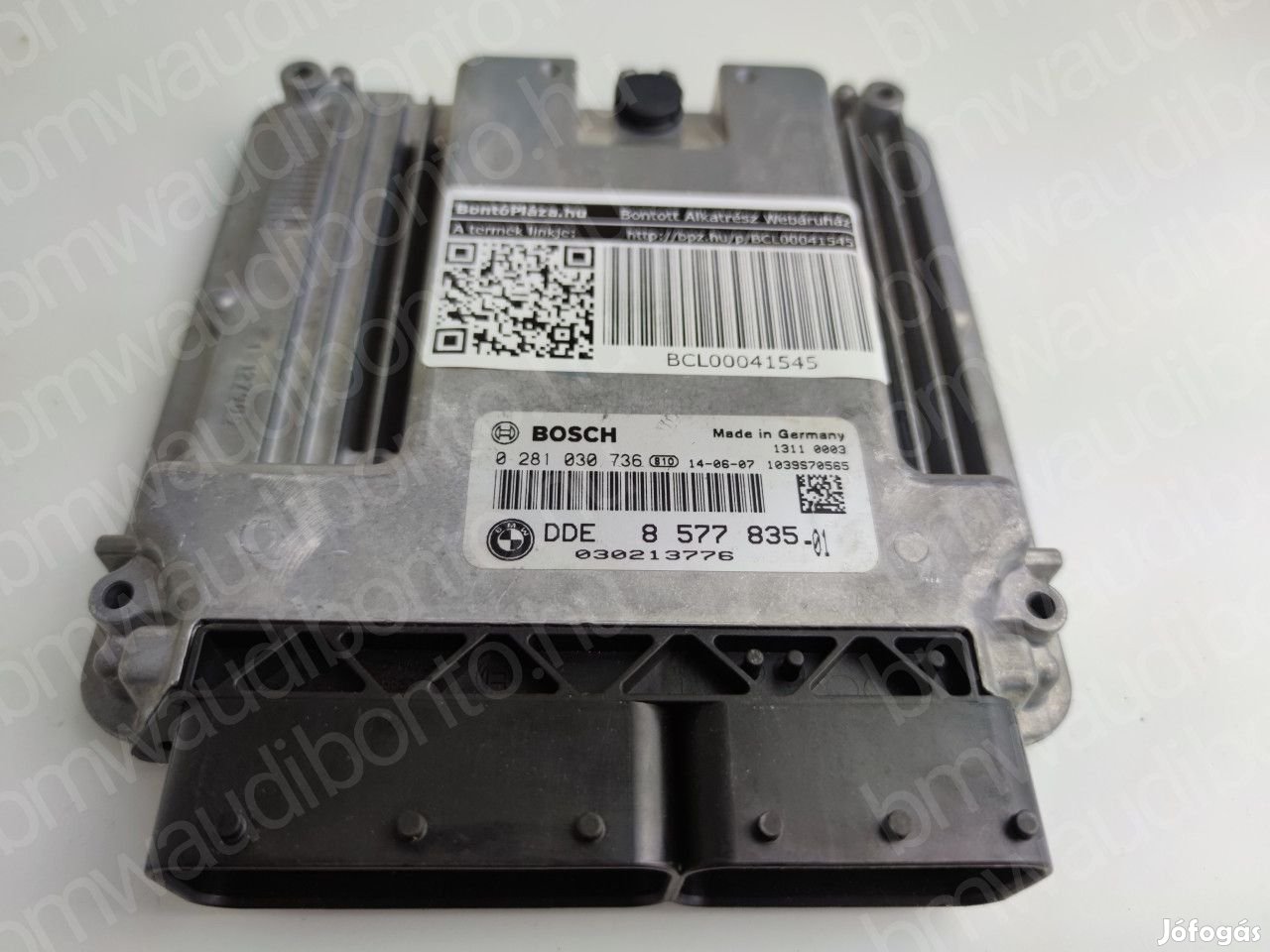 BMW 3 (F30, F80) 330 d Motorvezérlő egység/modul (8577835,