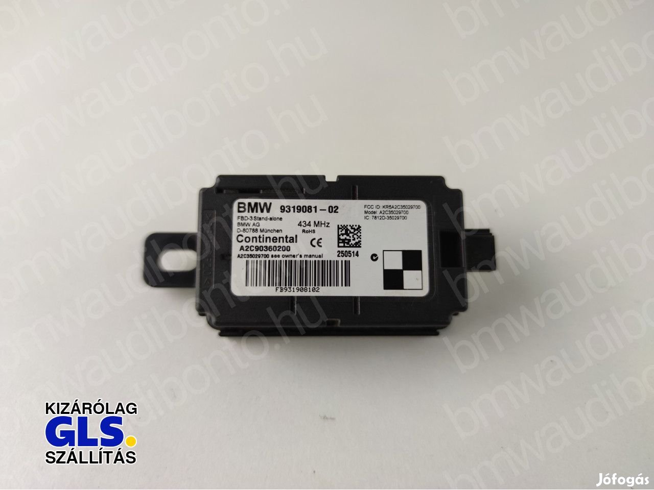 BMW 3 (F30, F80) Antenna erősítő (9319081, 61359374504, 61359397846)