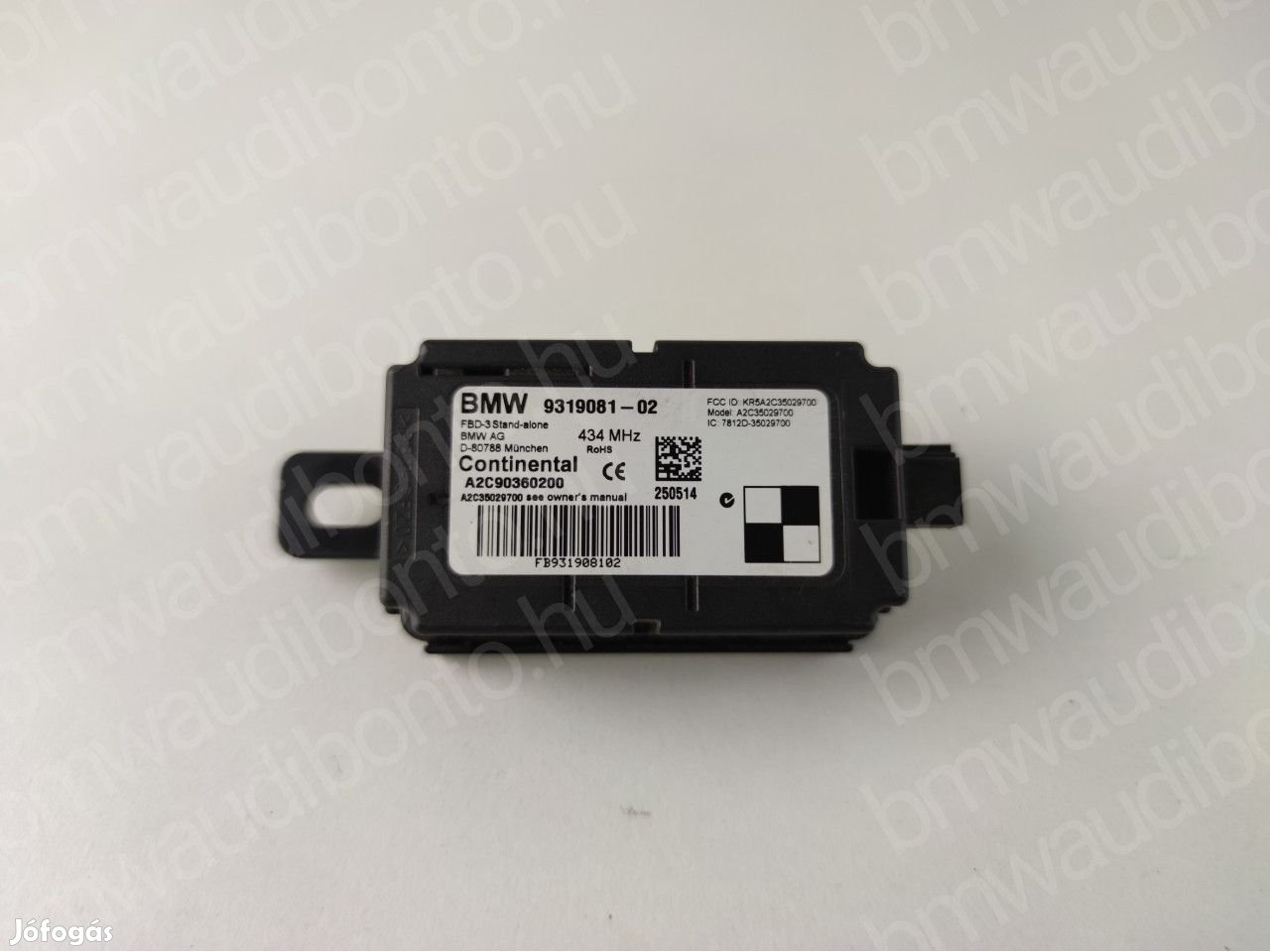 BMW 3 (F30, F80) Antenna erősítő (9319081, 61359374504, 61359397846)
