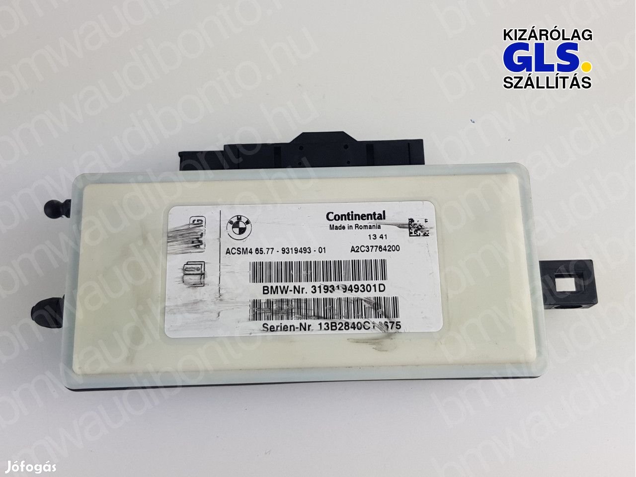 BMW 3 (F30, F80) Légzsákvezérlő egység/modul (9319493, 65779319493)