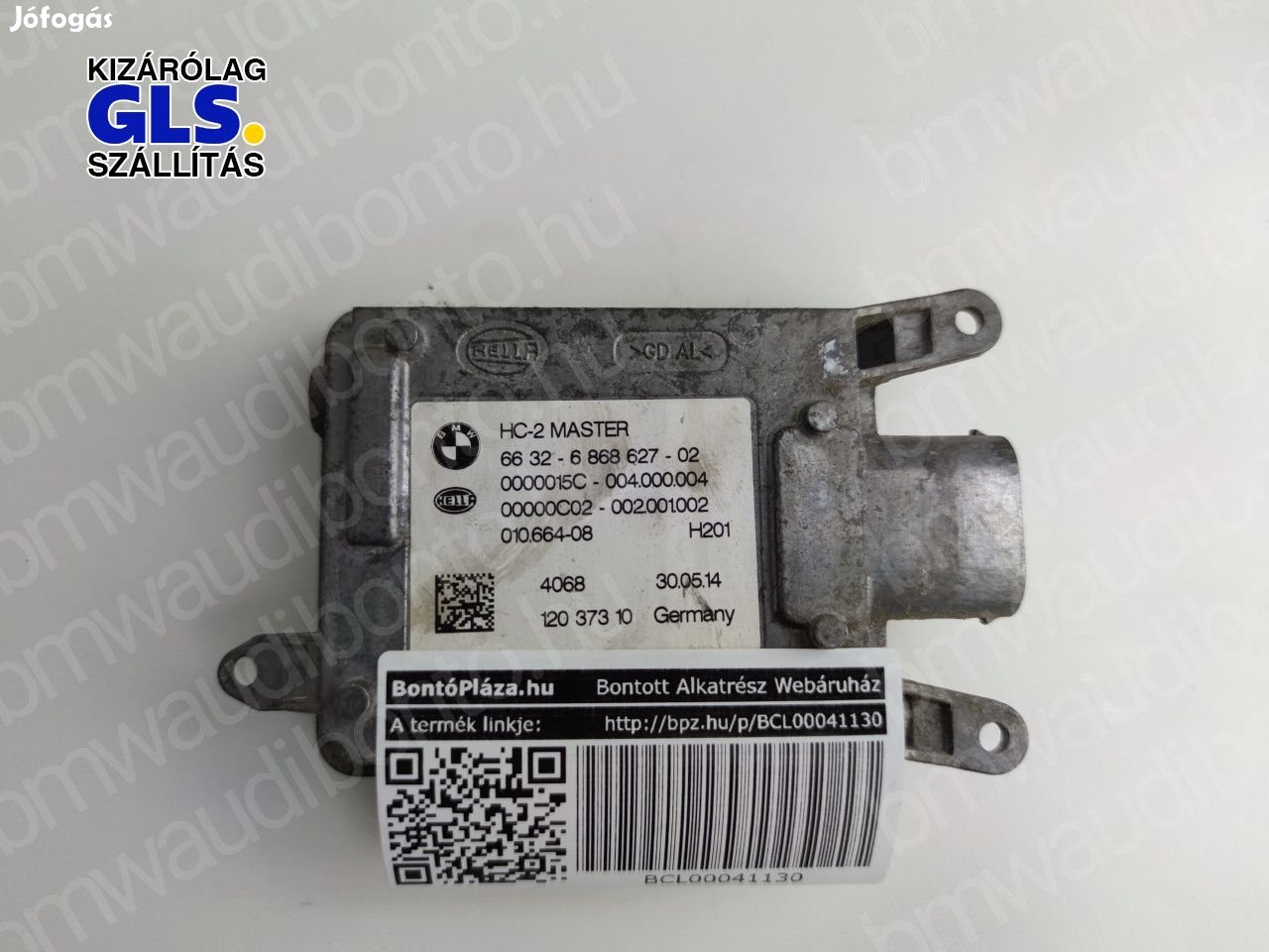 BMW 3 (F30, F80) Sávtartó vezérlőegység/modul (6868627, 66326868627)