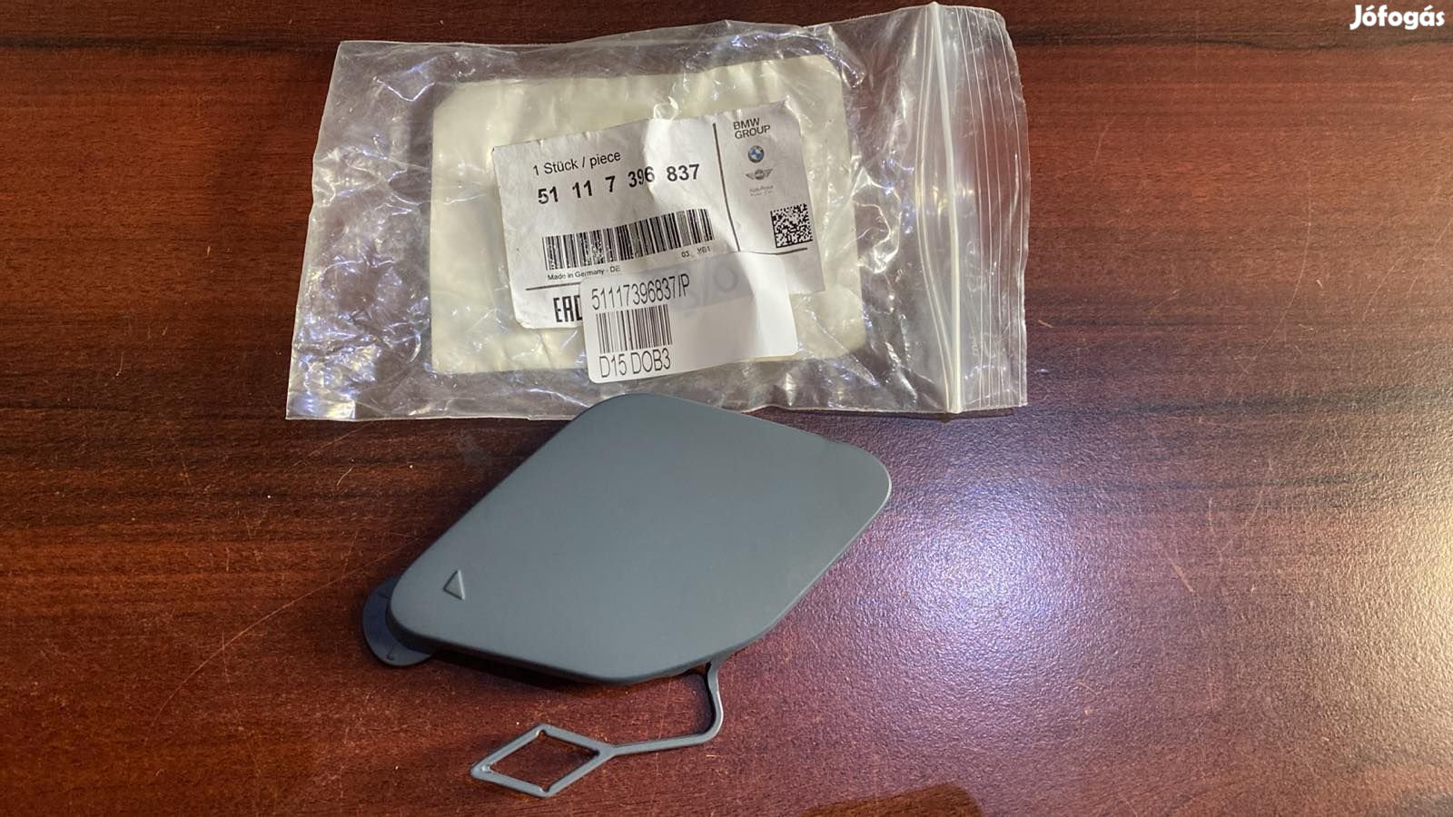BMW 3. F30 első vontató fedél 51117396837 eladó