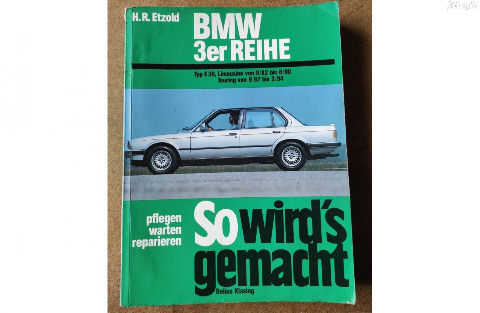 BMW 3-as javítási karbantartási könyv