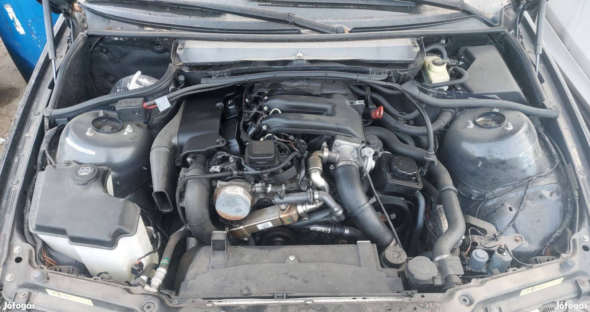 BMW 3 e46 118d M47D20 m47 motor 204d4 fűzött blokk hengerfej