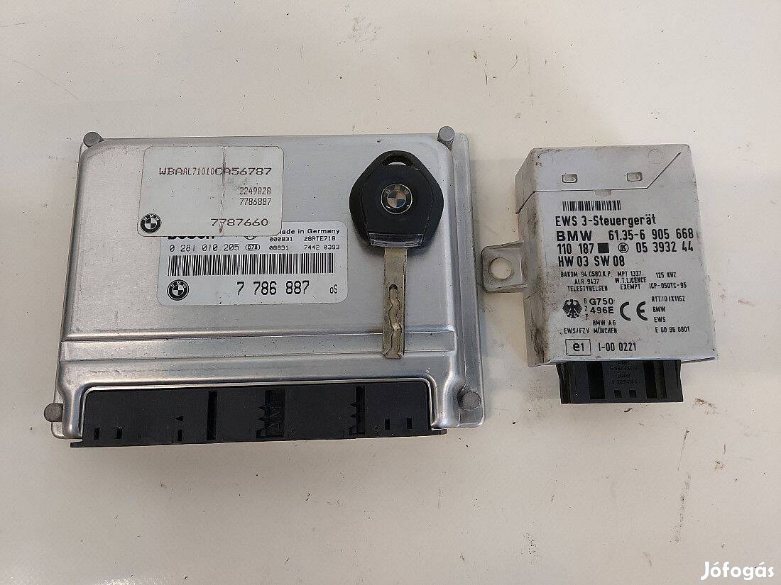 BMW 3 e46 320d 20d 136le EWS kulcs motorvezérlő ECU