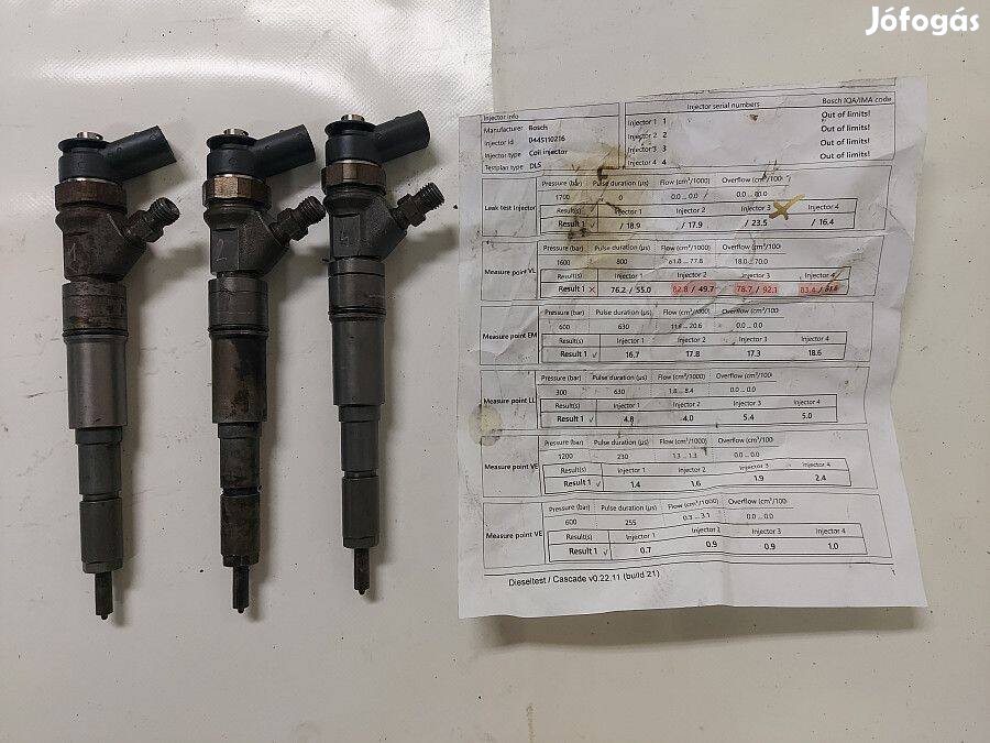 BMW 3 e46 320d m47 204d4 motor porlasztó 0445110216