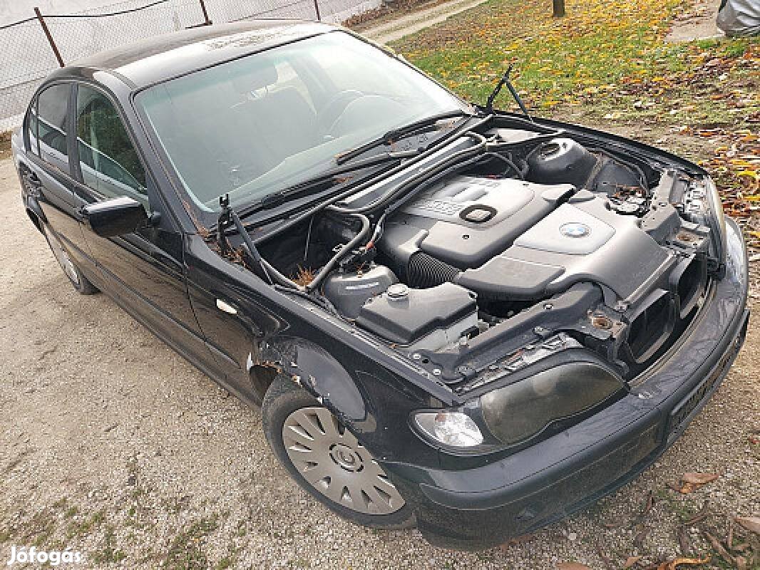 BMW 3 e46 lökhárító lámpa fényszóró ajtó 204d4 motor stb