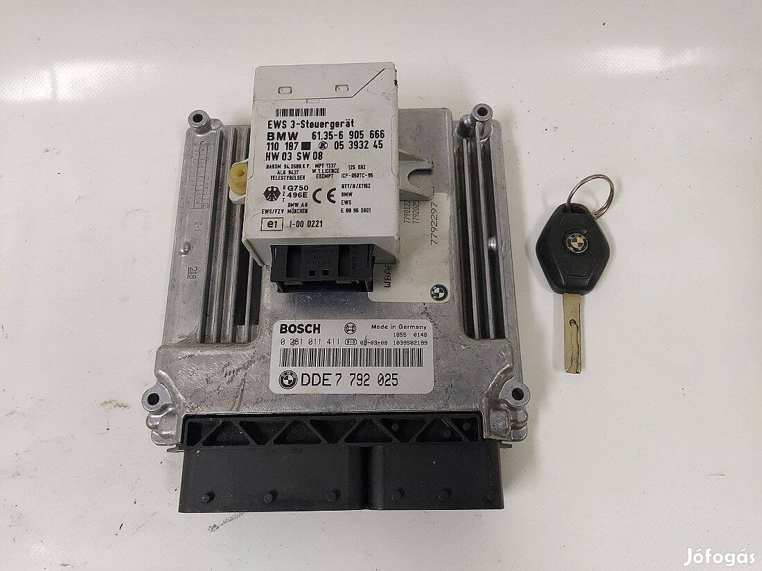 BMW 3 e46 m47 204d4 ECU EWS motorvezérlő 7792025