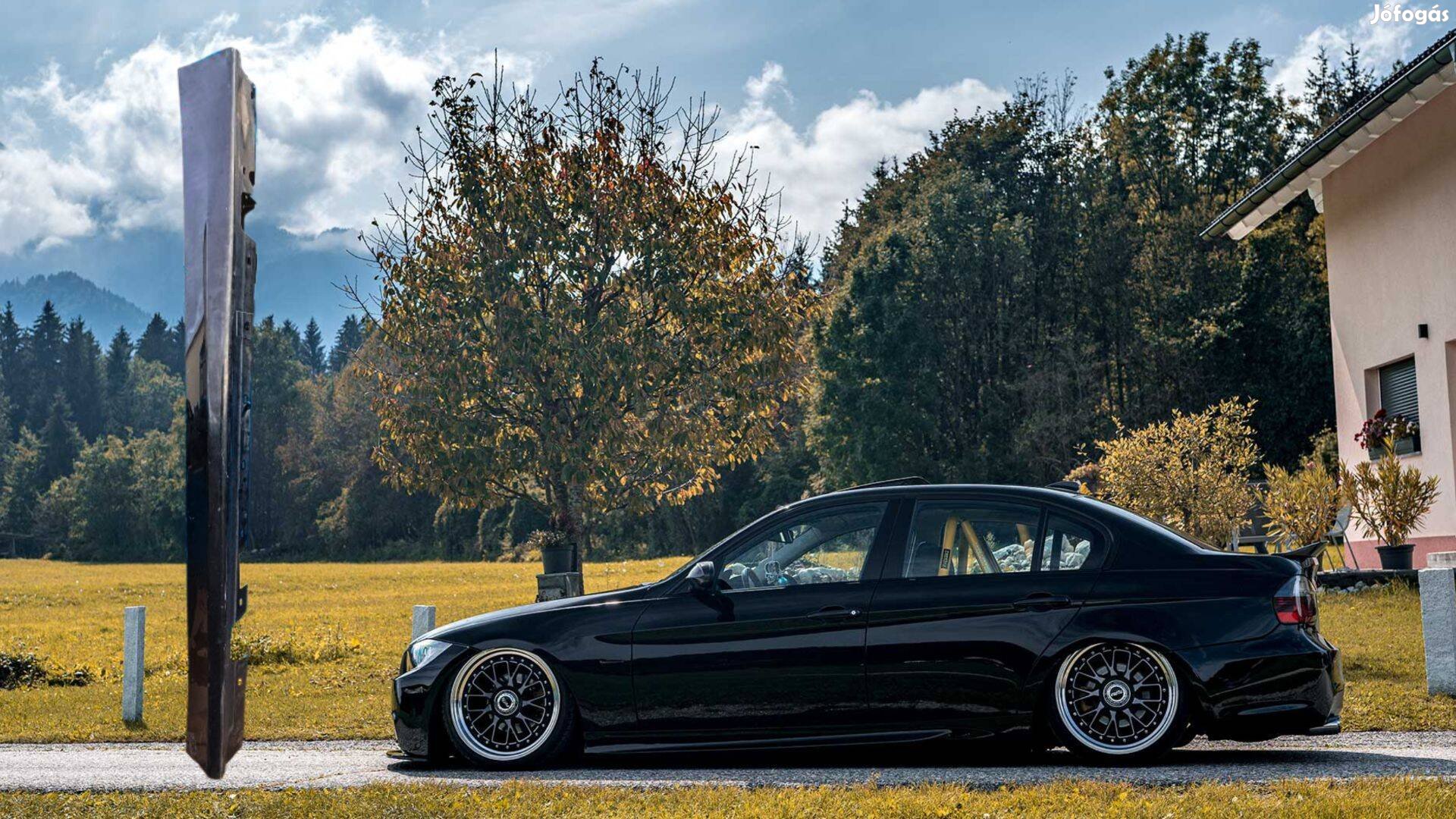 BMW 3 series E90 E91 bal küszöbtakaró burkolat 25963351