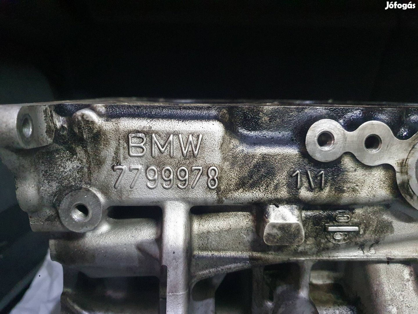 BMW 40D Motor blokk.