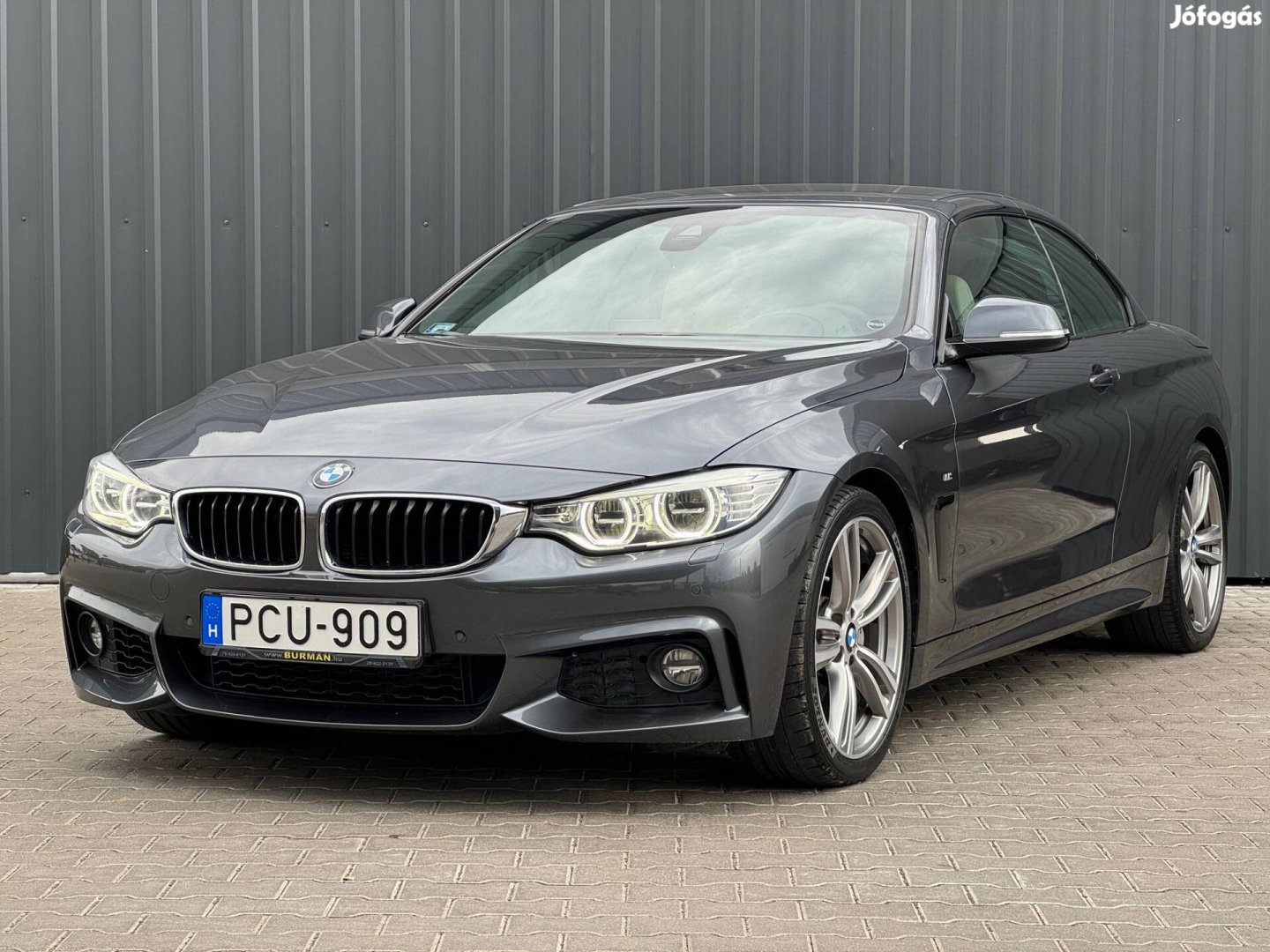 BMW 435i M Sport (Automata) Végig vezetett e-sz...