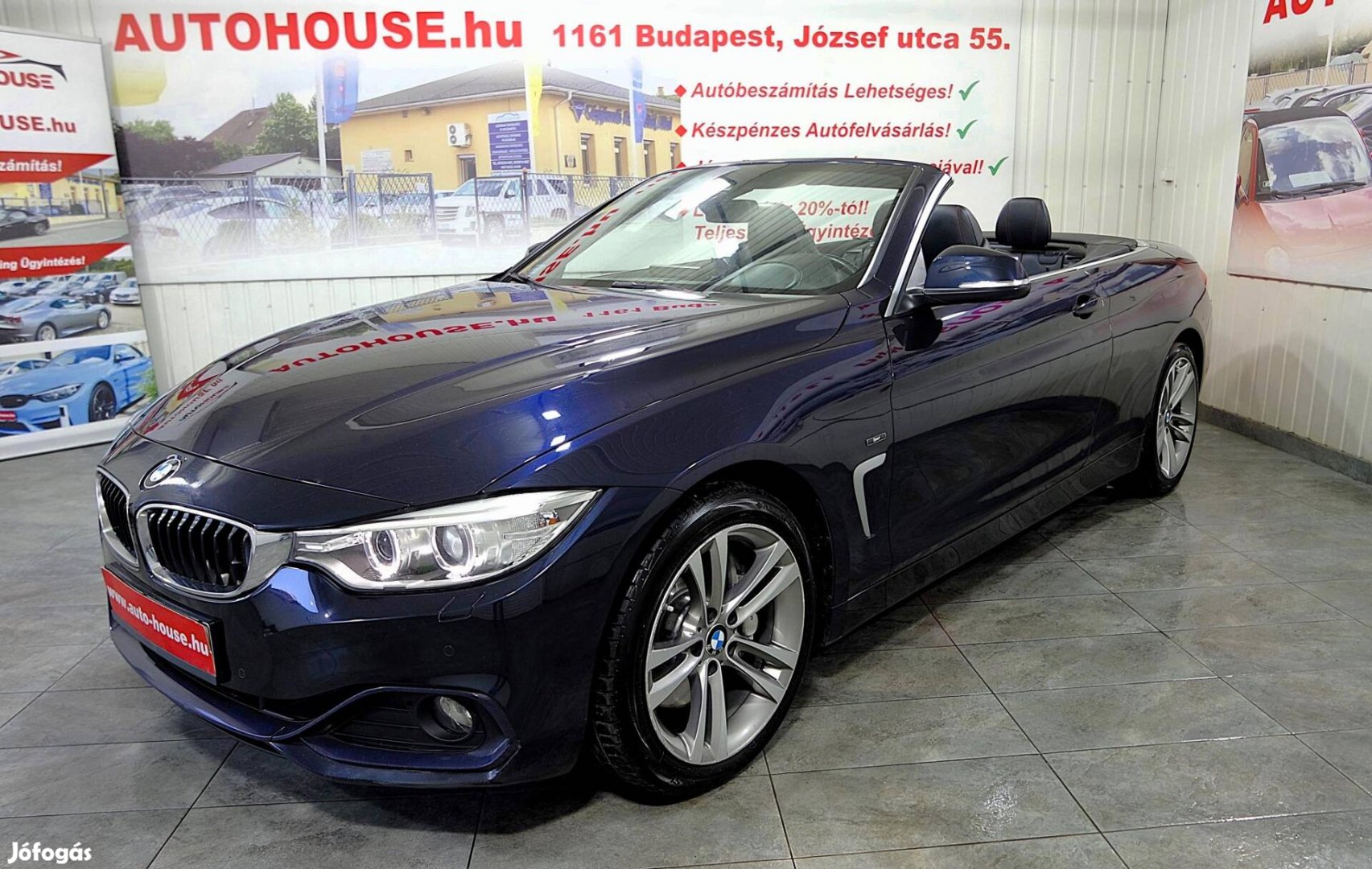BMW 435i Sport (Automata) Cabrio! Head UP! HARM...