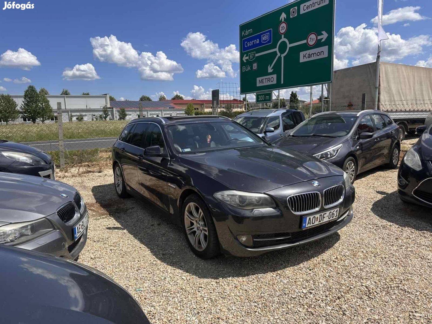BMW 520d Touring Panorámatető