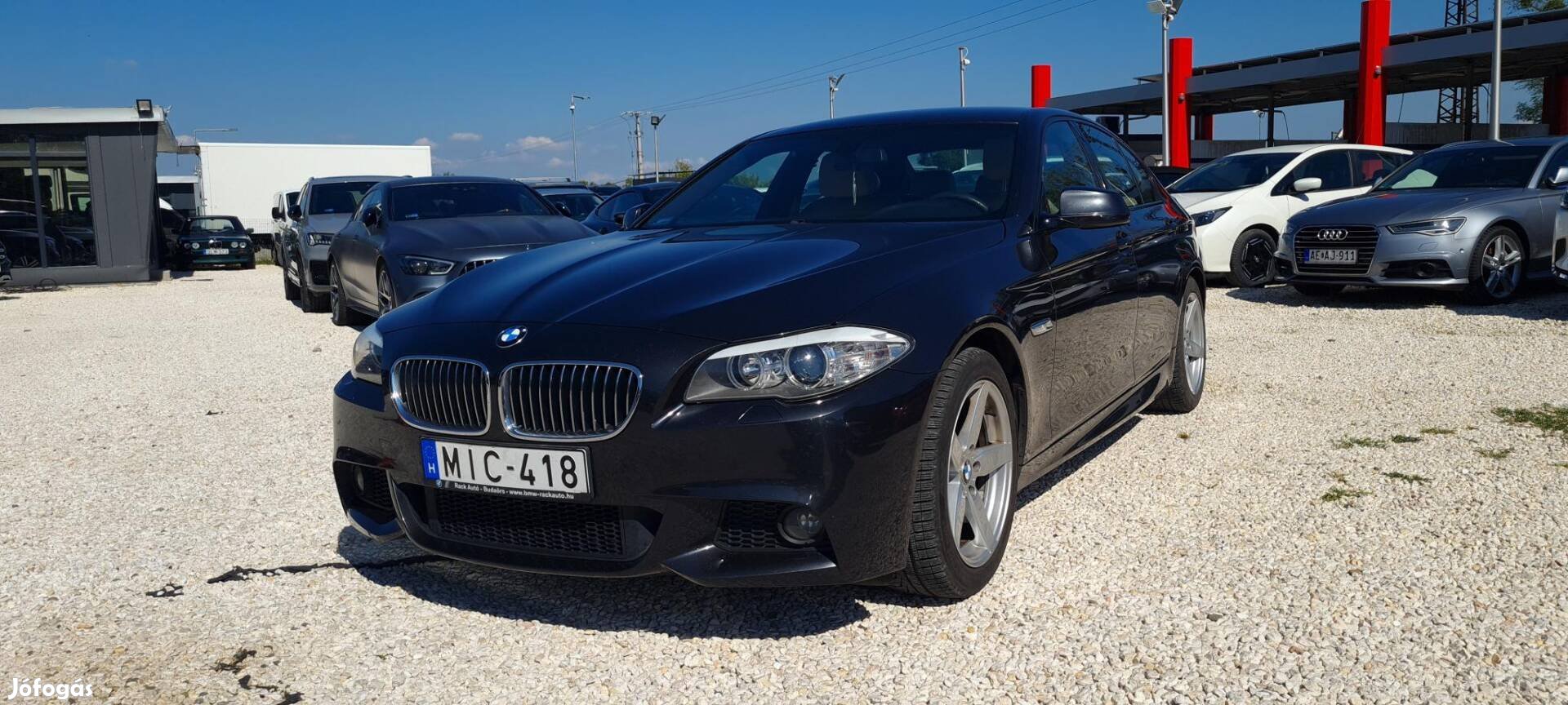 BMW 520i Sötétszürke. Kitűnő Állapotban
