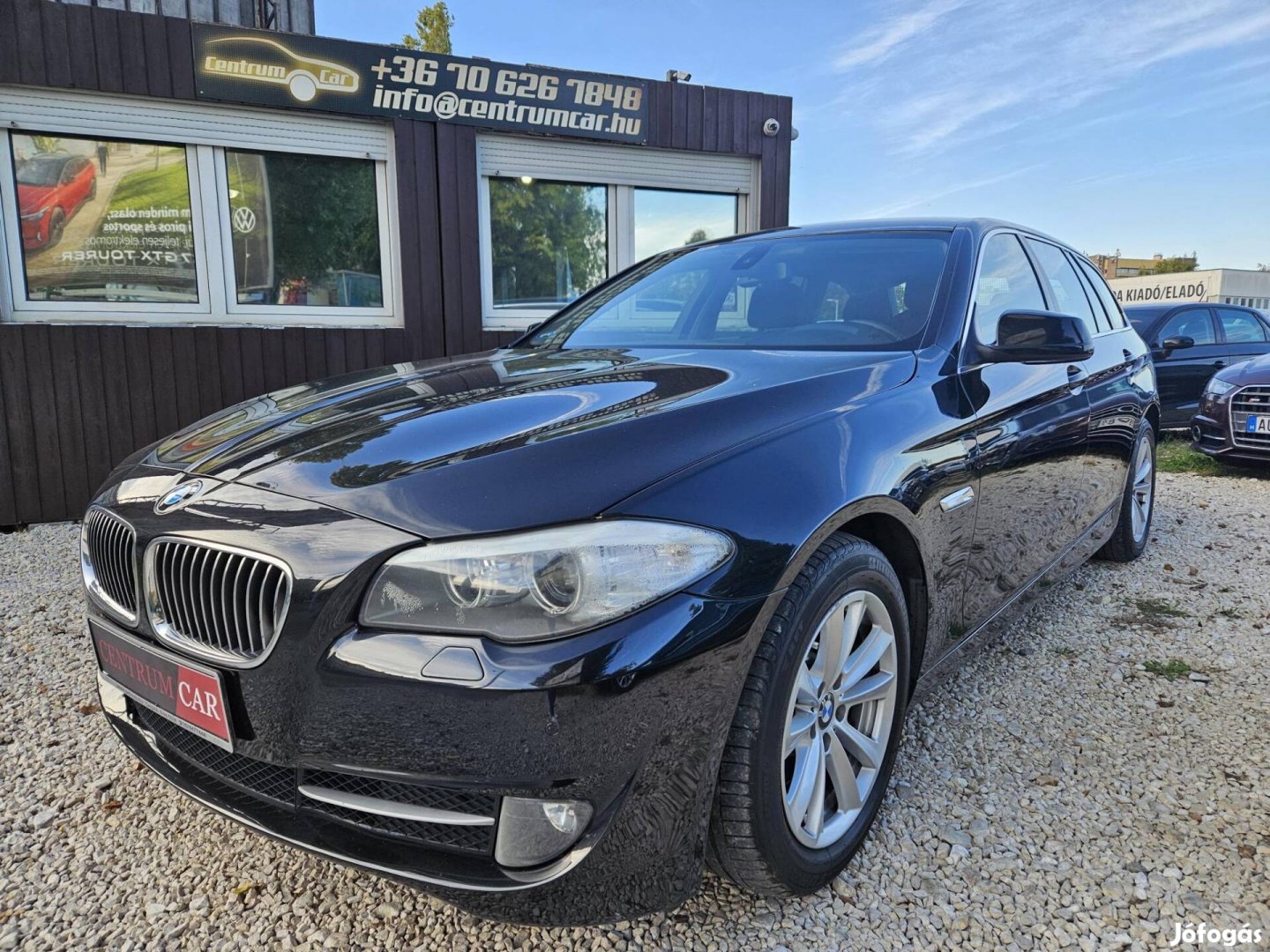 BMW 525d Touring Sz.könyv! T.radar! Xenon! Blue...