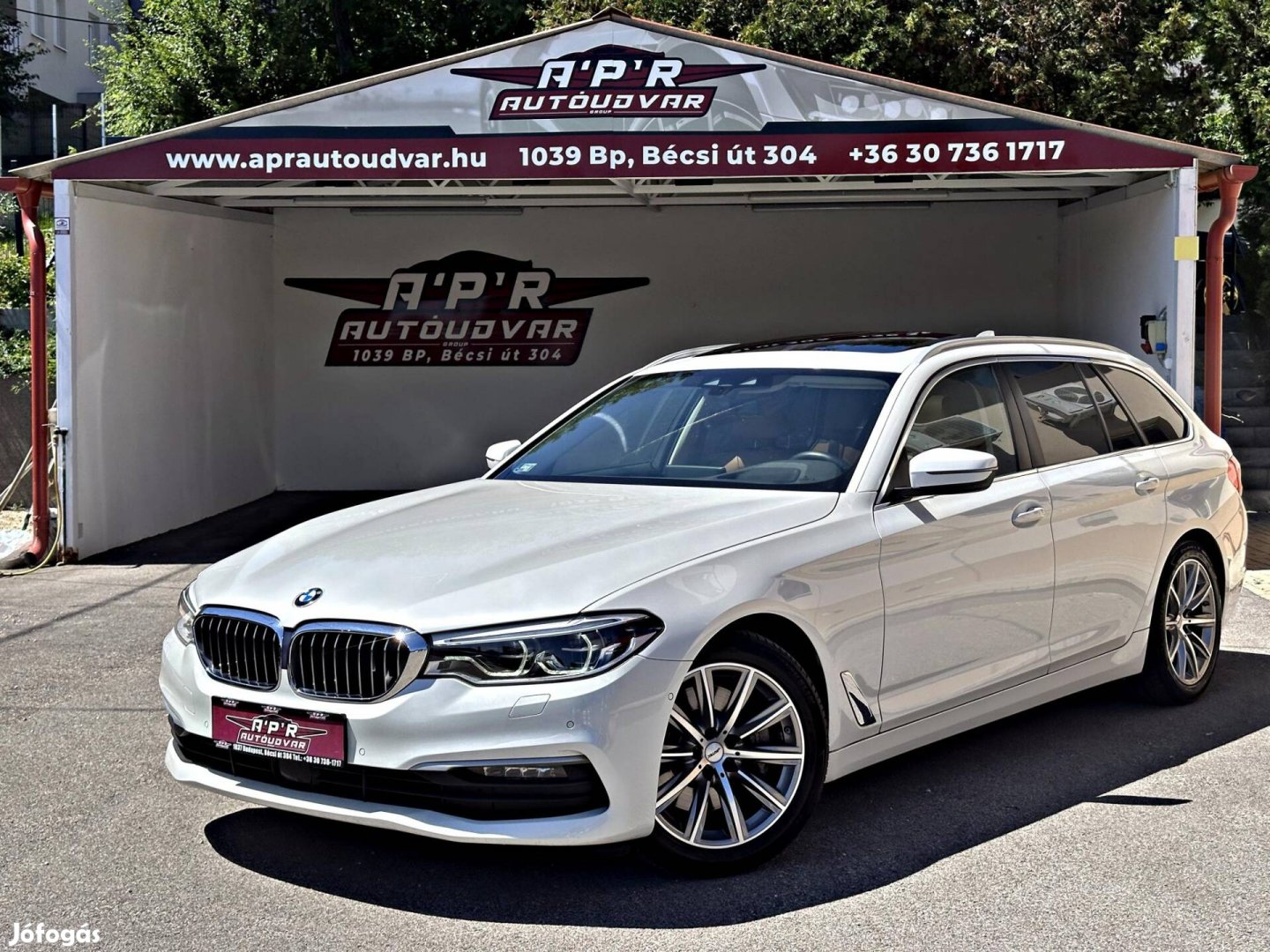 BMW 530d xdrive (Automata) Gyöngyház Fehér.H&K...