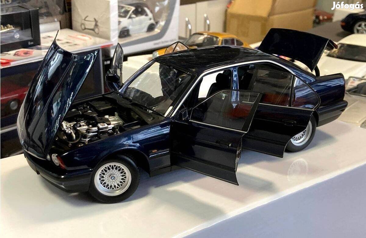 BMW 535i E34 1988 blue 1:18 1/18 Minichamps