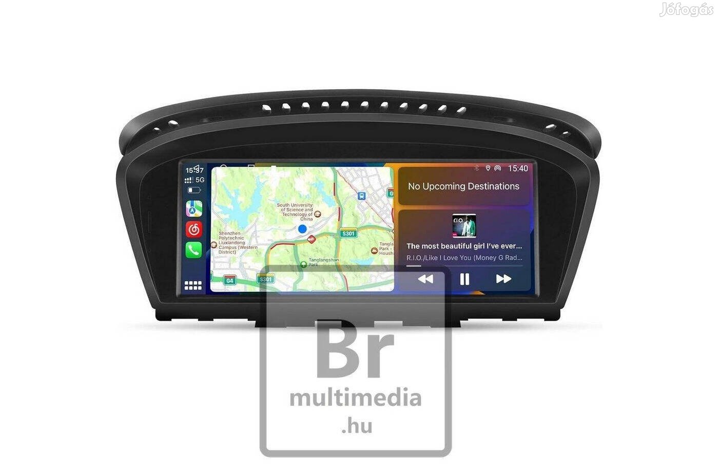 BMW 5 Android Hifi Kijelző Multimédia E60 E61 E63 E64 Navigáció Rádió