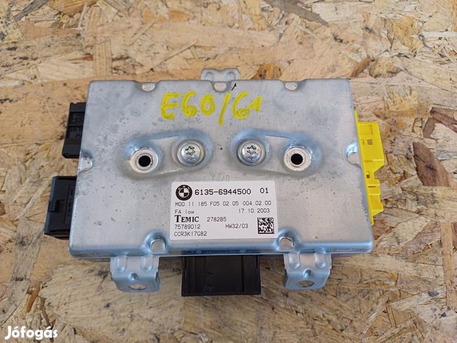 BMW 5 E6061 2003-2009 Bal Első Ajtó Vezérlő Elektronika