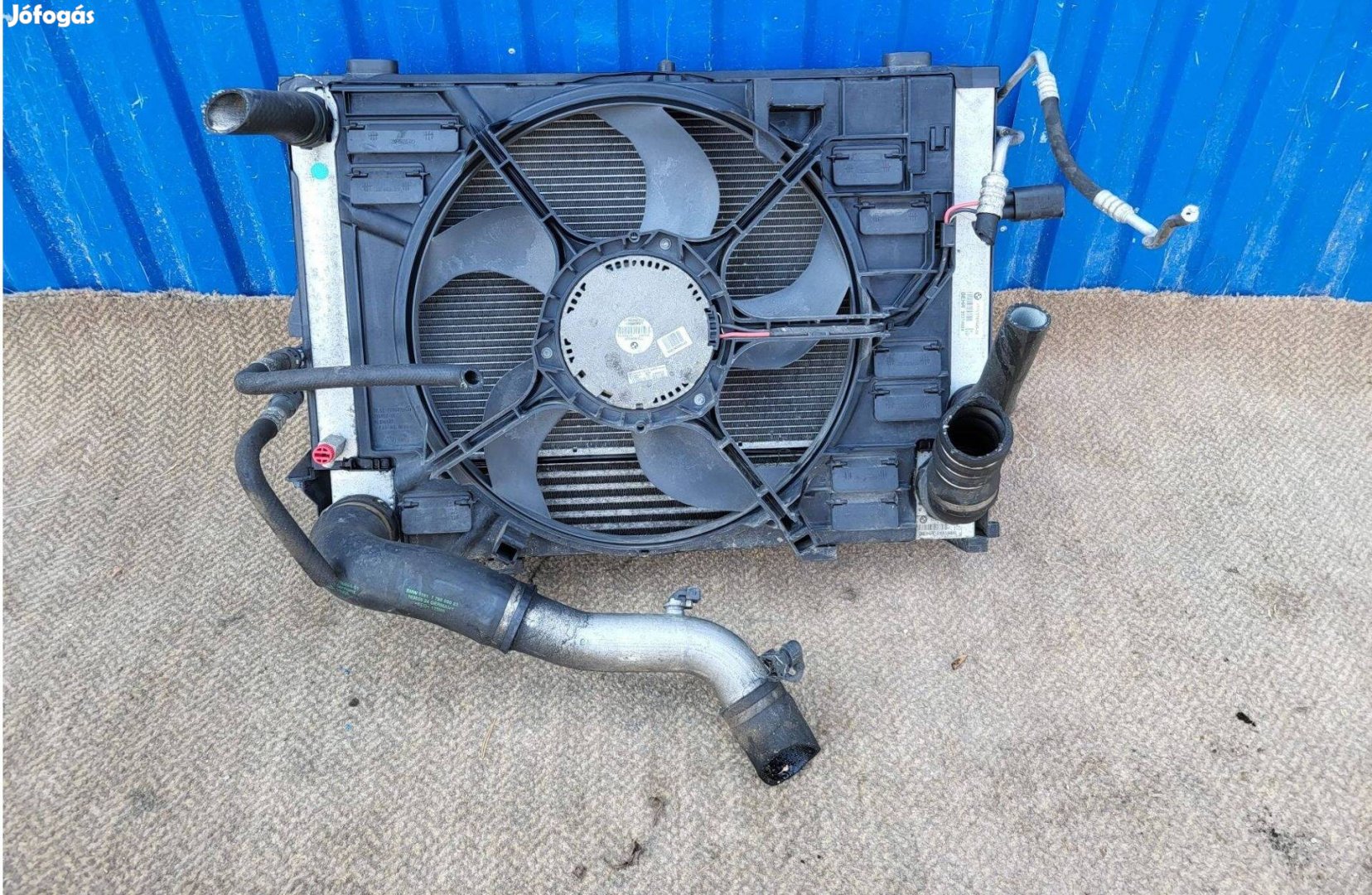 BMW 5 E60, E61 520 gyári D11617798101 intercooler cső