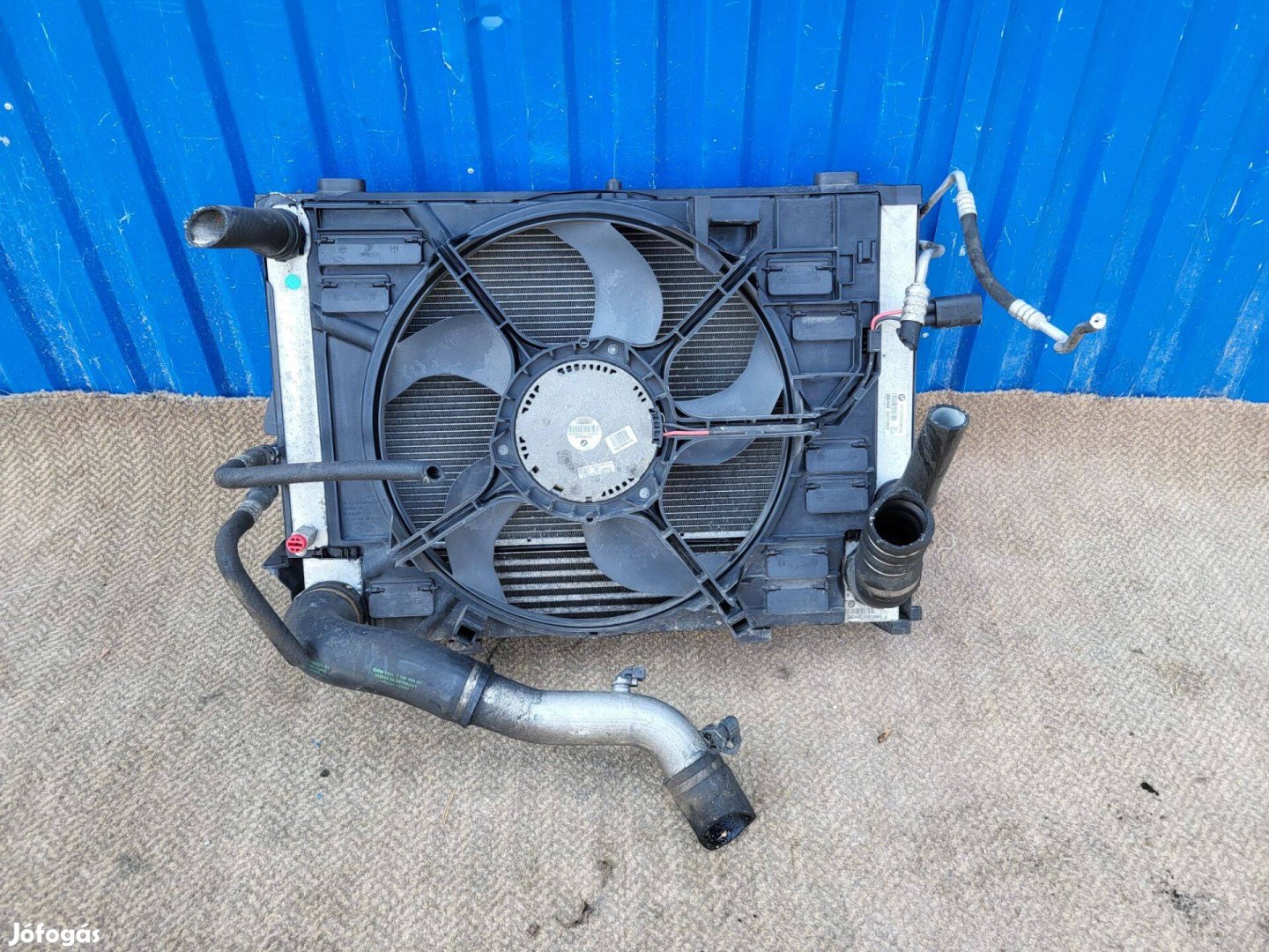 BMW 5 E60, E61 520 gyári D11617798101 intercooler cső