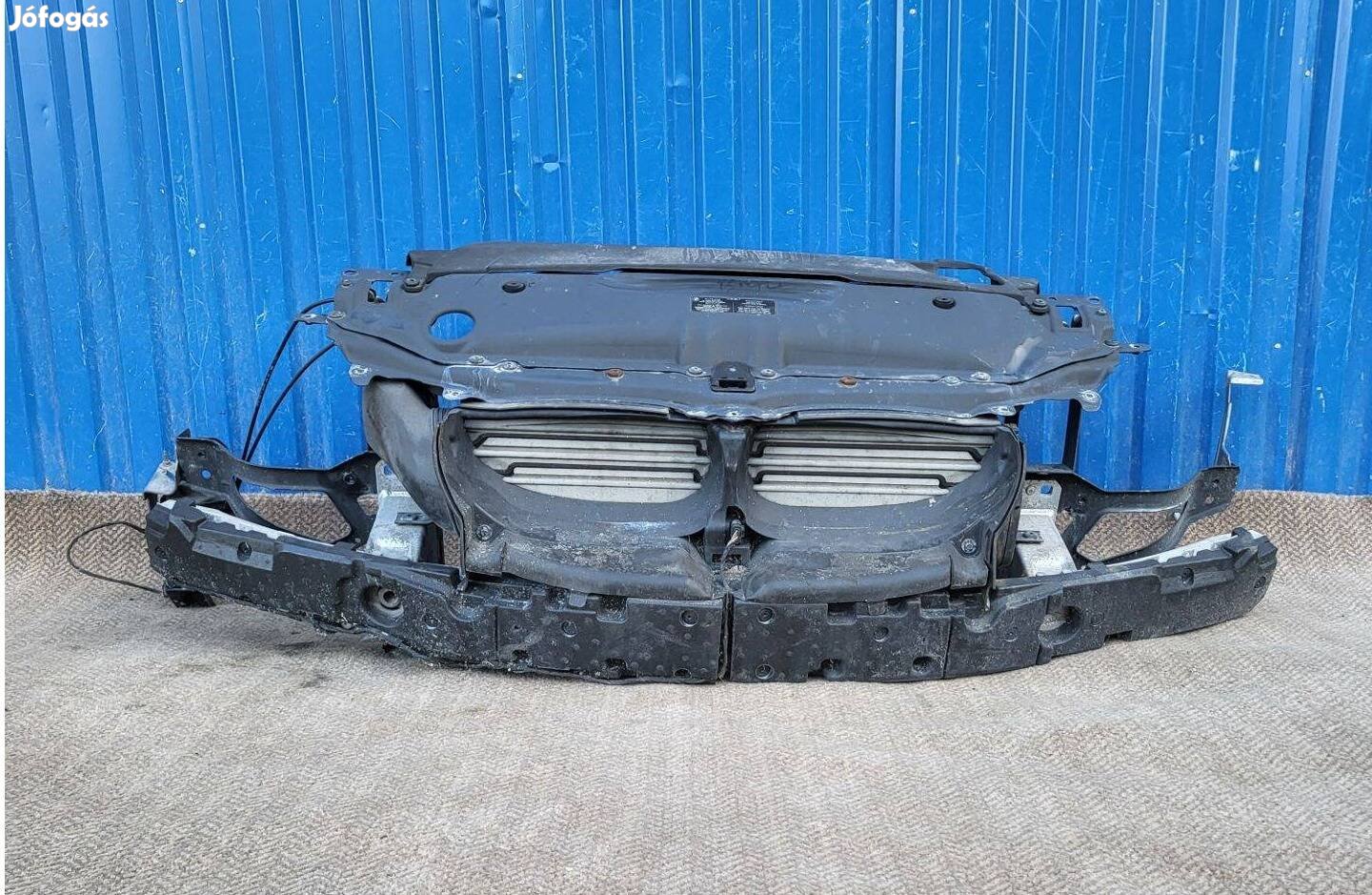 BMW 5 E60, E61 gyári homlokfal, zárhíd, alumínium merevítő, rostély