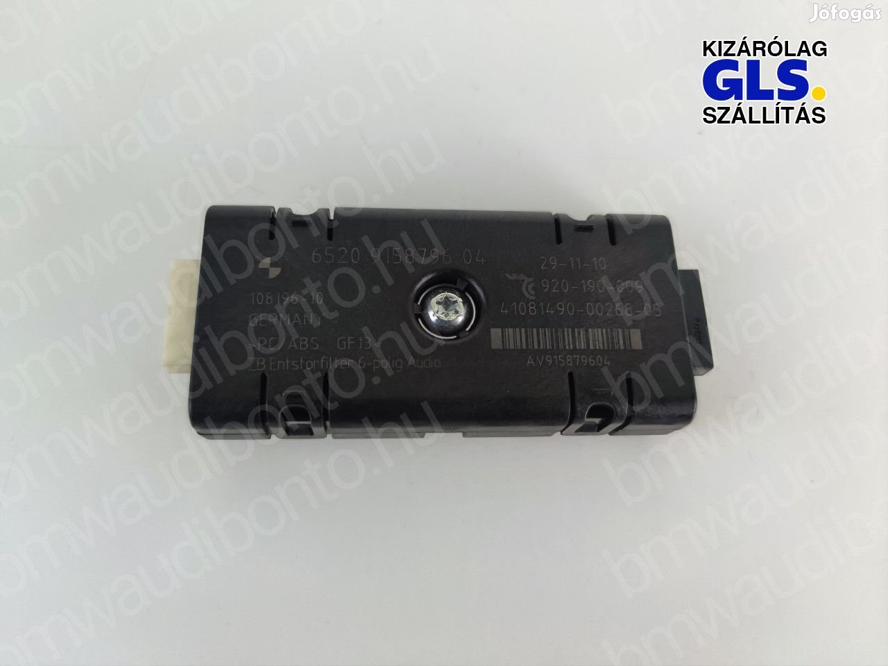 BMW 5 Gran Turismo (F07) Antenna zavarszűrő (9158796, 65209158796)