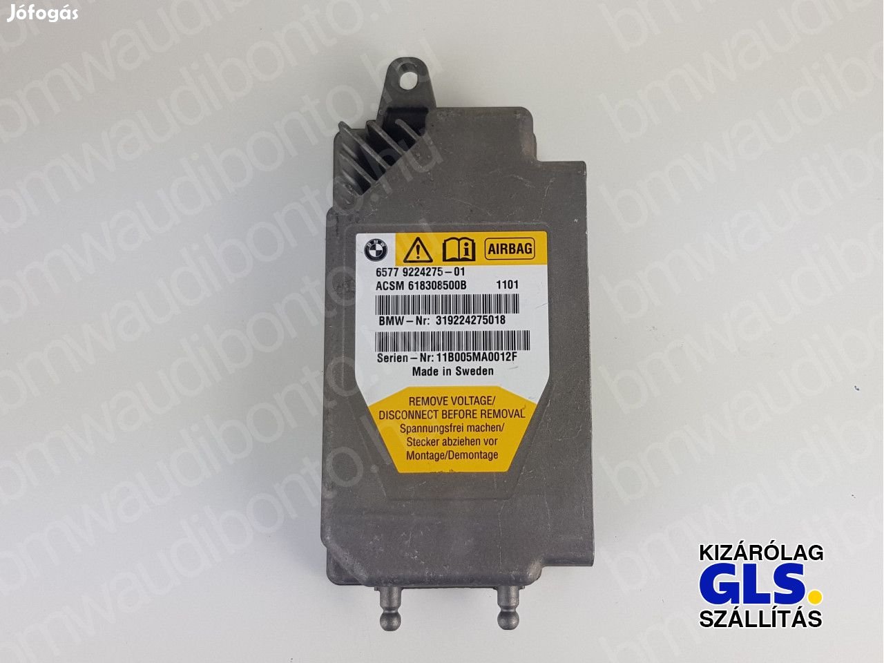 BMW 5 Gran Turismo (F07) Légzsákvezérlő egység/modul (9224275)