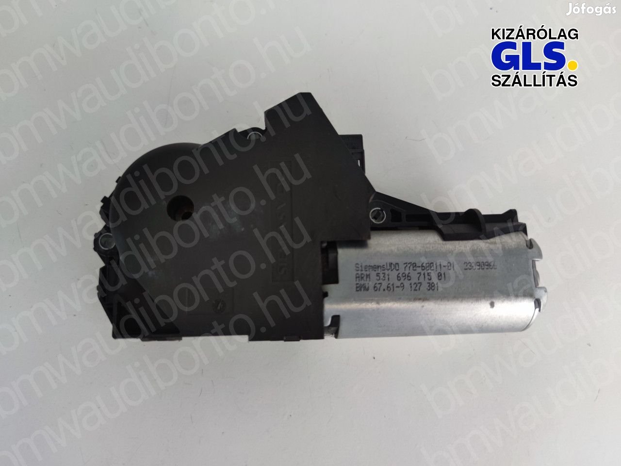 BMW 5 Gran Turismo (F07) Napfénytető motor (9127381, 67619127381)