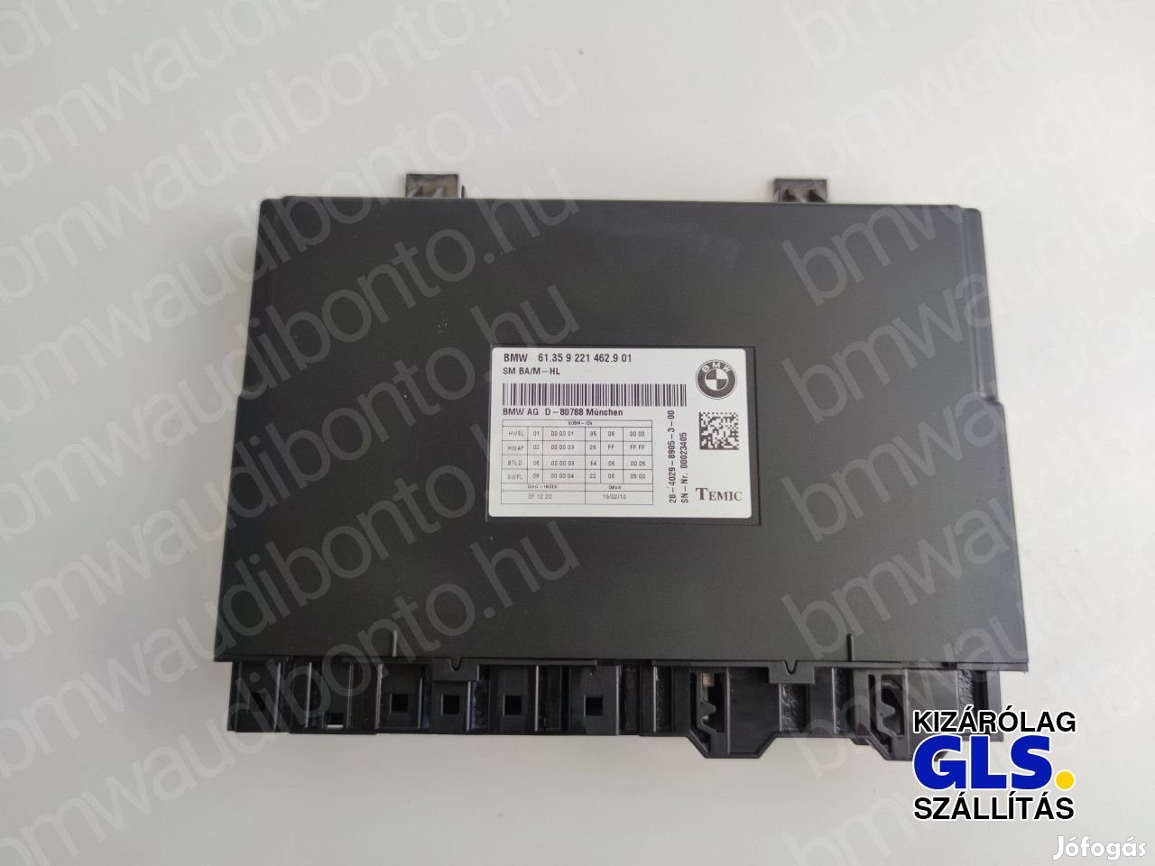 BMW 5 Gran Turismo (F07) Ülés vezérlőegység/modul (9221462)