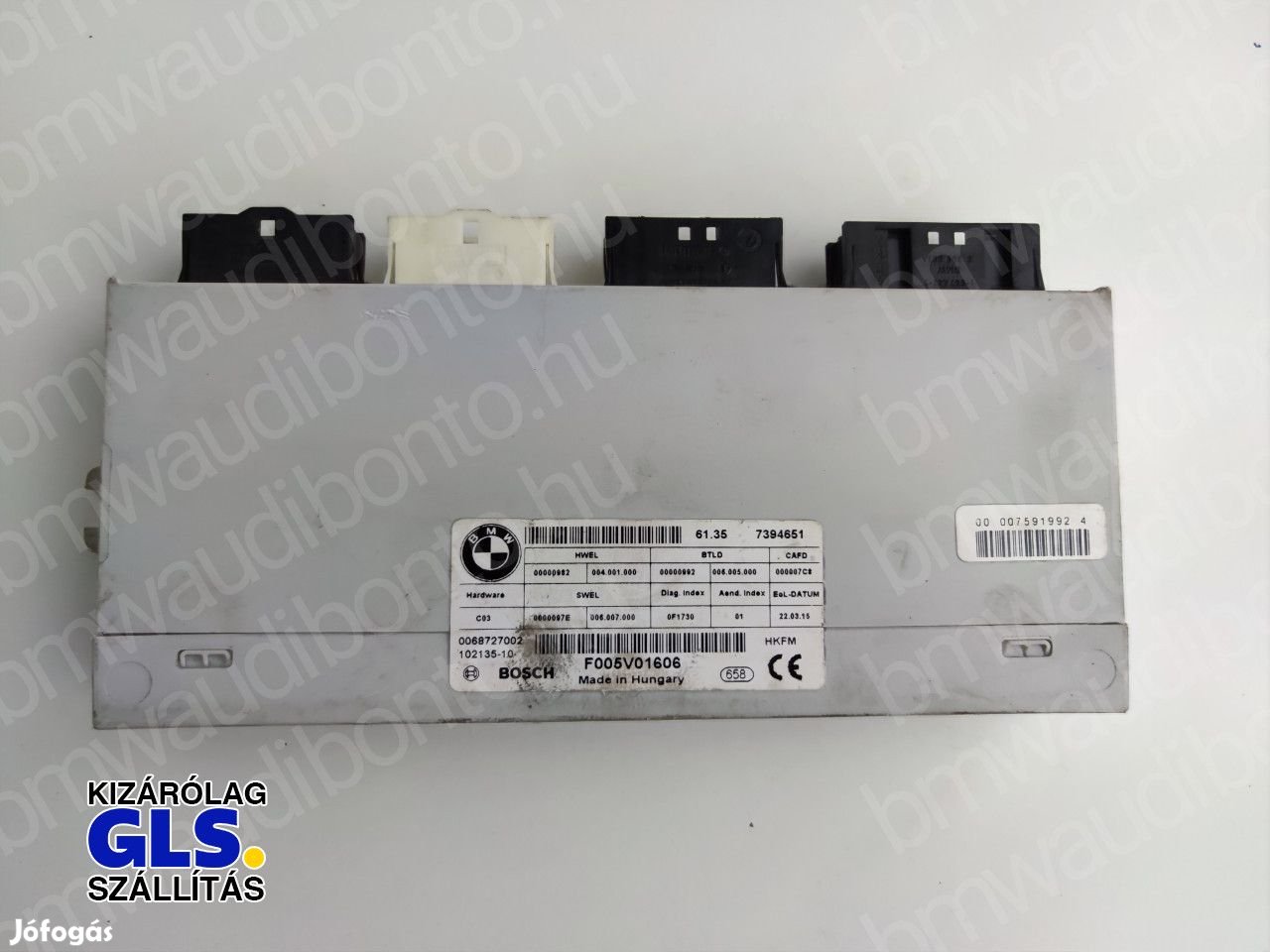 BMW 5 Touring (F11) Csomagtér vezérlőegység/modul (7394651)