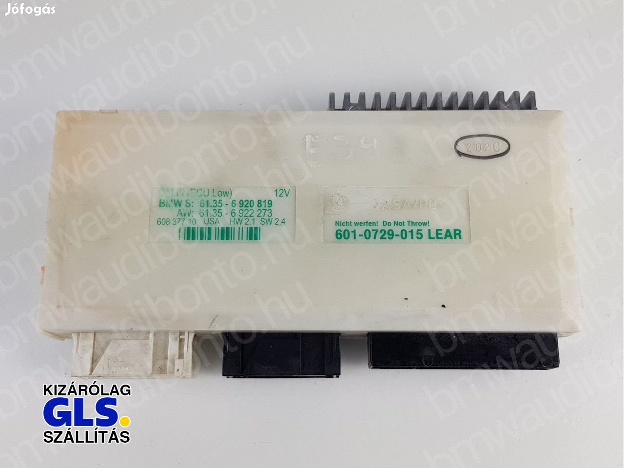 BMW 5 (E39) Komfort vezérlőegység/modul (6920819)