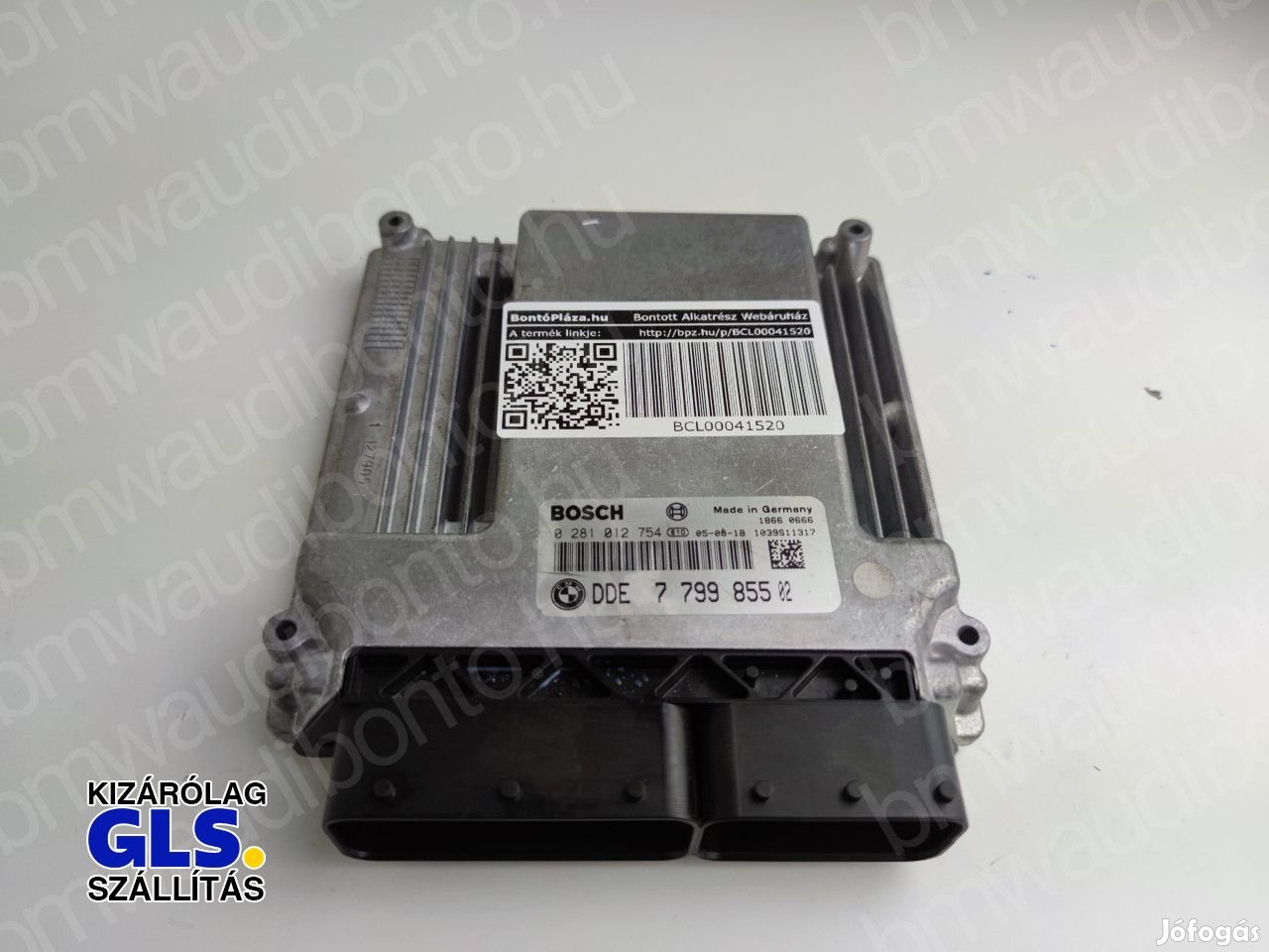 BMW 5 (E60) 520 d Motorvezérlő egység/modul (7799855, 13617799855)