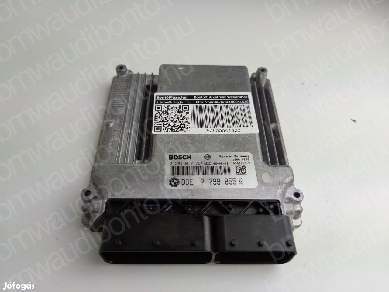 BMW 5 (E60) 520 d Motorvezérlő egység/modul (7799855, 13617799855)