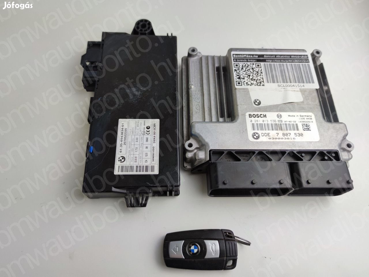 BMW 5 (E60) 520 d Motorvezérlő egység/modul (ECU) (7807530)