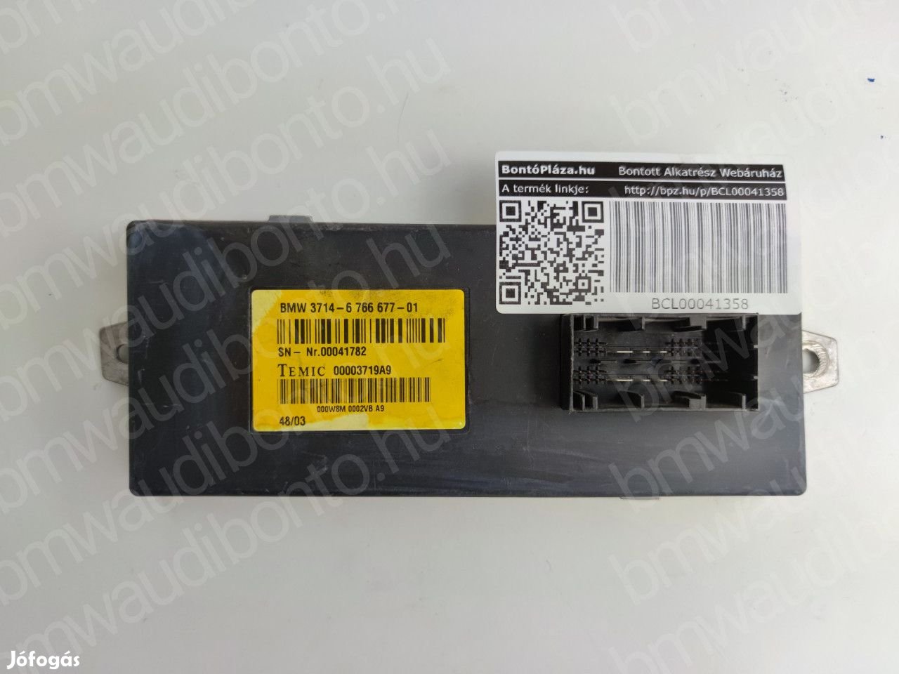 BMW 5 (E60) Dynamic Drive vezérlő egység/modul (6766677, 37146766677)