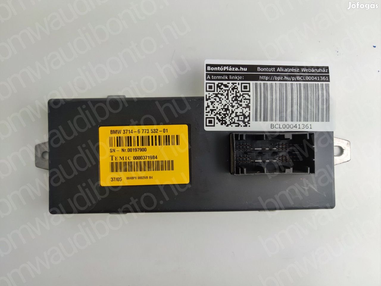 BMW 5 (E60) Dynamic Drive vezérlő egység/modul (6773532, 37146773532)