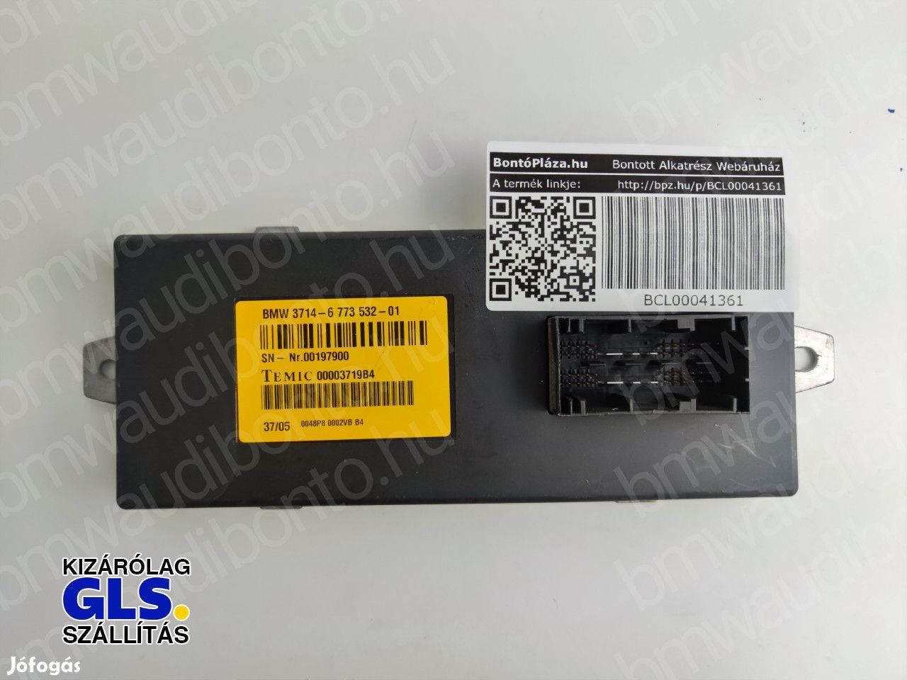 BMW 5 (E60) Dynamic Drive vezérlő egység/modul (6773532, 37146773532)